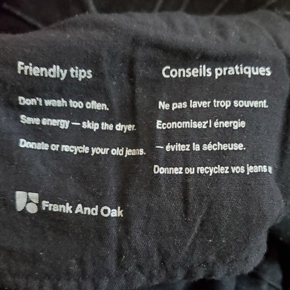 Frank & Oak Debbie skinny jeans, black - Picture 9 of 12